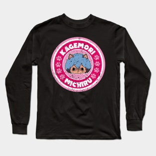 BRAND NEW ANIMAL (BNA): KAGEMORI MICHIRU CHIBI V2 (GRUNGE STYLE) Long Sleeve T-Shirt